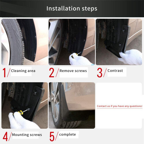 Front Rear  Mud Flaps Guard  Flap Mudguard Mudguards for  Soul AM 2010 2011 2012 2