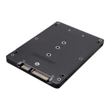 M.2 NGFF auf 2,5 Zoll SSD/MSATA auf AdapterkartengehäUse (B SchlüSsel für PC Adapter M2 + M Desktop Sockel NGFF)