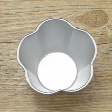 10 StüCke FüNf BläTtrige Blumen Form Aluminium Legierung Ei Torten Formen Mousse Kuchen Form Diy Gelee Pudding Formen