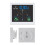 Bathroom Waterproof Wall Clock Shower Clocks Timer Digital Electronic Wall Clock Kitchen Washroom  White 4