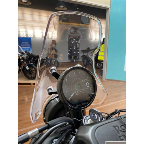Motorcycle Windshield Windscreen Wind Screen Deflector for Himalayan 450 Himalayan 452 2024-2025 Transparent 1
