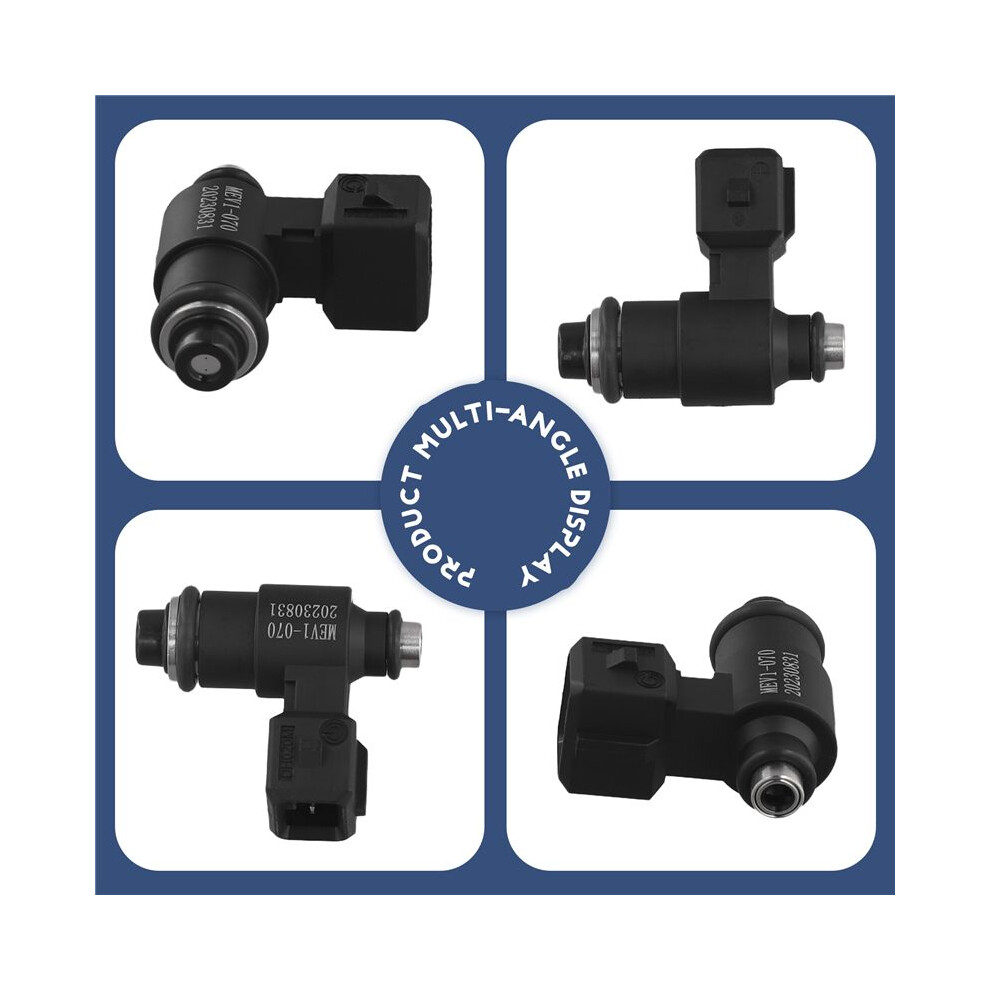 Mev1-070 Mev1-003 Two Holes Motorcycle Fuel Injector Nozzle For 110Cc-125Cc Motorbike Accessories 6031717663732