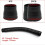 Car Modification Cold Intake Air Filter Kit High Flow Air Filter Element 76mm Intake Air Box Kit 3-Inch 2