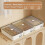 3pcs Large Capacity Dustproof Storage Box for Underwear and Socks Organizer Storage Box 8