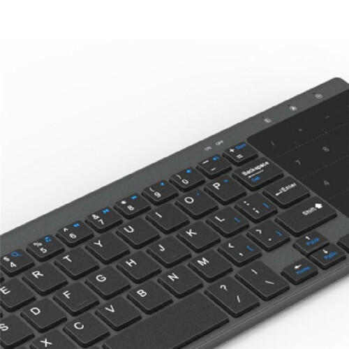 Slim 2.4G Wireless Keyboard with Touchpad Mouse Number Numeric USB Wireless Keyboard for Android Windows Desktop Laptop 1