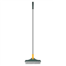 Brosse de 3 en 1 pour Salle de Bain Laver le Brosser le Brosse à Joints PoignéE pour Carrelage Lavage des Murs Nettoyage des Toilettes