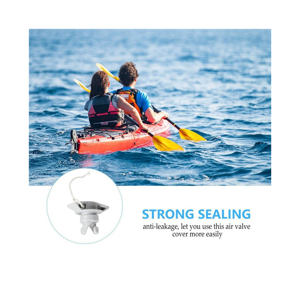 4Pcs Inflatable Raft Valves Lids Cap Dinghy Valves Plug Boat Accessories 6032143776881