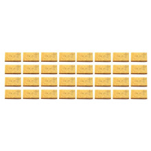32Pcs Biodegradable and Compostable Sponges Scouring Pad, Fiber Eco-Friendly Sponge for Kitchen Dishes Cleaning