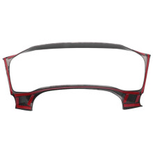 Car Carbon Fiber Interior Dashboard Meter Display Frame Cover Trim for 3 Series 325Li 320Li G20 G28 2020-2022