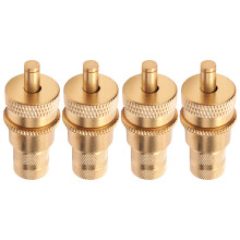 4Pcs Offroad Brass Tire Venting Machine s Kit Automatic 6-30Psi Tyre Tire Pressure Relief Valve Deflators Bleeder Valve