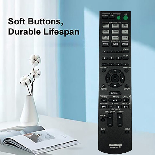 RM-AAU135 Remote Control for  STR-KM3 STR-KM5 AAU136 SS-MSP7M Power Amplifier Remote Control Replacement 2