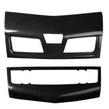 Kohle Faser Armaturenbrett Zentral Luft LüFtung ein / C Konsole Panel Abdeckung Trim für Altima Teana 2013-2017 Dekoration