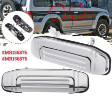 Front Left Side Car Outer Exterior Door Handles Chrome MR156875 for Montero Pajero V31 V32 V33 V46 1997-2000