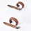 2 PCS Sculpture Scraper Clay Extruder Tool Pottery Carving Tool Shape Tool Teacup Mug Handle Clay Cutter 5