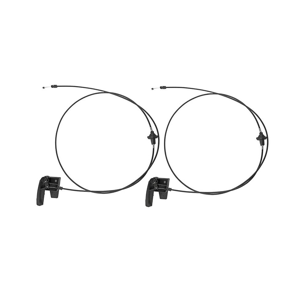 2Pcs Car Hood Release Cable With Handle 15142953 For Chevy Silverado Tahoe Sierra Yukon 15741109 912017 4711607297705