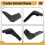 4Pcs Car Mud Flaps for  BZ4X 2022 Mudguards  Mud Guard Flap  Flaps Accessories 5