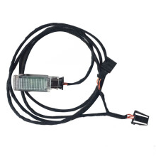 Car Interior LED Footwell Light Foot Lamp Cable Harness for B7 B8 CC 7 MK7 7.5 MK2 5GG947409
