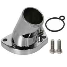 Thermostat Housing Water for Chrome Thermostat Housing 260 289 302 347 351W O SBF SB