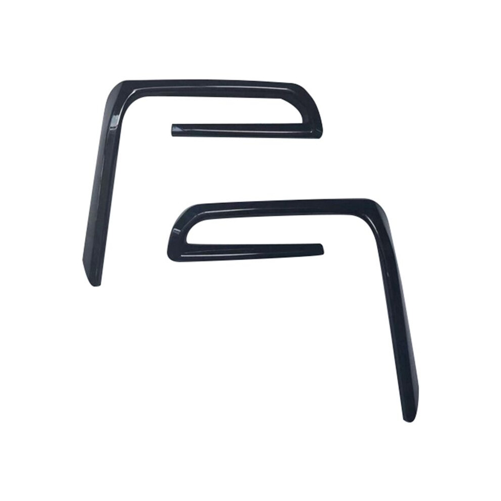 Car Glossy Front Bumper Lower Grille Trim Strips Fog Cover Trim For- X5 G05 2022+ Black/Light 6033454378542