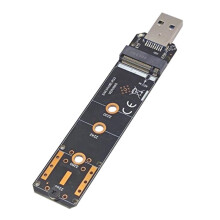 USB3.2 GEN2 10 Gbps para Protocolo NVME M.2 Caixa de Disco RíGido para uma Porta Realtek RTL9210 Abertura da Placa