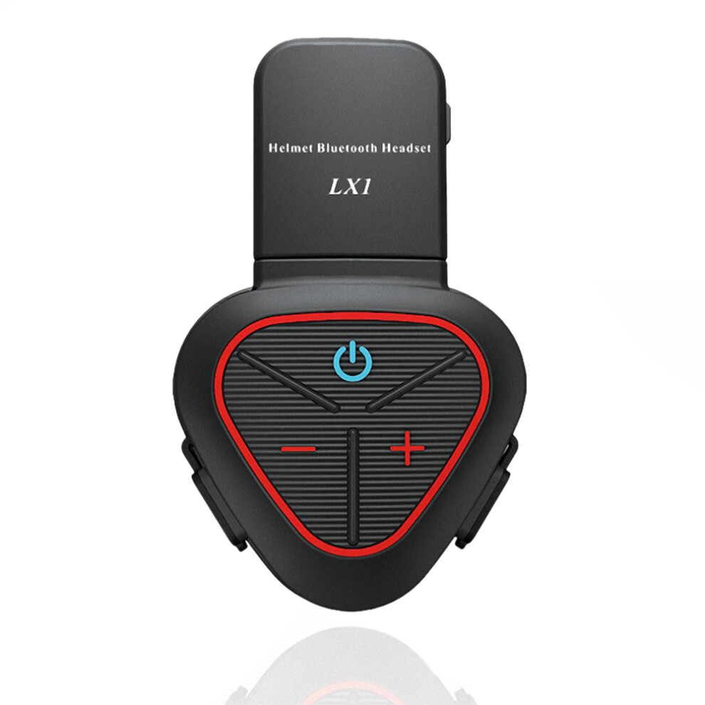 Lx1 Motorcycle Summer Helmet Special Headset Portable Cvc Noise Cancelling Takeaway Headset Red 6032708541152