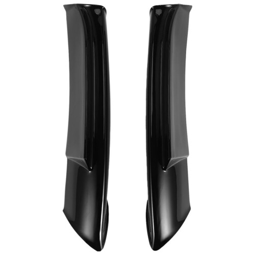 For  3 Series E90 E91 M-Tech 320I 330I 2005-2008 Front Bumper Lip Angle Diffuser Splitter Spoiler Protector Black