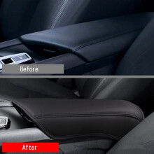 Car Console Armrest Panel Pad Cover Thicken Microfiber Leather Protective Trim for Note E13 2022