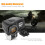 Motorfiets Opladen QC3.0 Digitale Display Dual USB Telefoon Snellader Voltmeter Thermometer Telefoonoplader Socket 7