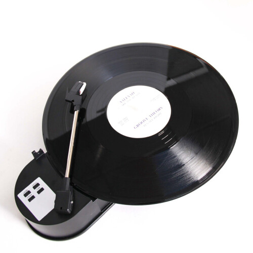 Vinyl Record Player Gramophone Direct Rotation U Disk MP3 Dual Speed 33