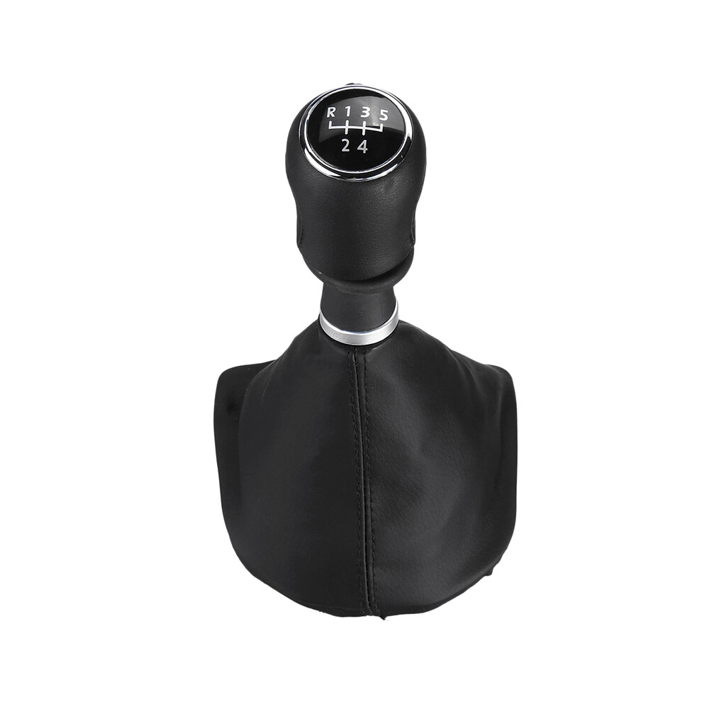 5 Speed Gear Shift Knob Leather Gaiter Boot Cover Shifter Lever Handle Stick For -Transporter T6 Caravelle 2015+ 6033922890705