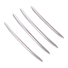 4Pcs Chrome Stainless Steel Exterior Door Handle Molding Trim Cover Outer Doors Handle Cover for 5 Series F10 F18
