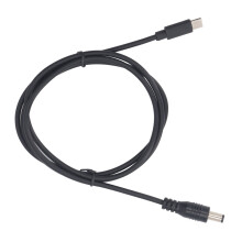 15 m USB-C zu DC-Powerkabel 5.5x2.1mm 100 W Schwarz