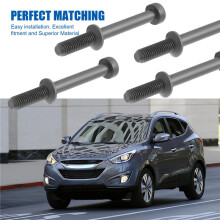 4Pcs Fuel Injector Clamp Bolt Assembly for Tucson Ix35 Santa Fe Carnival Sorento Sportage 338162F000 33816-2F000