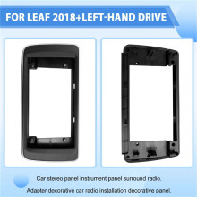 Marco de Radio de Coche de 9 Pulgadas, Adaptador de Fascia, Decodificador, Kit de Panel de Montaje de Tablero de Radio Android para Leaf 2018+