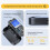 Multi-Function Audio Adapter Wireless Adapter Stereo Music 3.5mm AUX Lossless Music Wireless Adapter 4