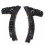 1 Pair Front Bumper Mount Bracket for  XF 2009-2011 C2Z10618 C2Z10617 6