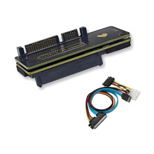 Convertitore Adattatore A SAS per Desktop 6 Gbps (7 e 15) 22 Pin Maschio A SAS 29 Pin Scheda di Espansione per HDD SAS da 2,5 Pollici 3,5
