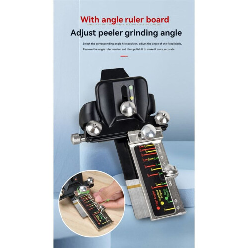 Adjustable Angle Sharpening Stand Quick Positioning Sharpening Fixture for Woodworking Chiseling and Planing 2
