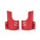 Motorcycle Front Fork Guards Dust Protection Lower Fork Leg Deflector Shield for  Touring CVO Road Glide ST Red 2