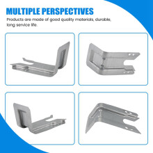 2 Stuks WB02K10254 Anti-Kantelbeugel voor Fornuis Compatibel met voor GE-Fornuis/Fornuis/Ovens Anti-Kantelbeugel Vervangend