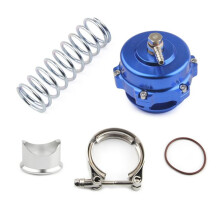 Automodifikation Turbinenüberdruckventil Auslassventil 50 mm BOV Turbinenentlüftungsventil Blau