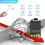 Wireless Remote Control RF  220V 30A Relay Receiver + Transmitter Set for Gate Door Light Control Pump Motor 2
