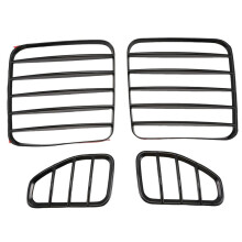 Tail Light Lamp Covers Blinds ABS Rear Taillight Guard for Renegade 2016 2017 2018 2019 2020 2021, Black