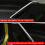 2Pcs Glossy Black Car Inner Door Handle Trim Pull Grab Panel Handle Cover for    2021 2022 RHD 3