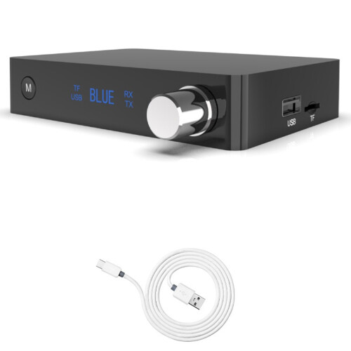 Digital Display  5.0 Adapter, Transmitter and Receiver, 3.5mm AUX, RCA Output, U Disk TF Card Playback 1