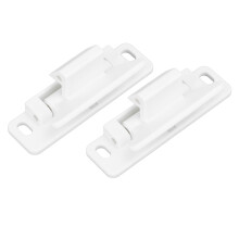 2x pestillo de cajón para RV ABS blanco cerradura de armario