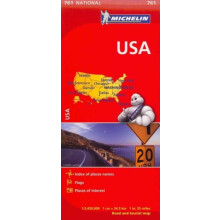 USA Michelin National Map 761 by Michelin Other Book