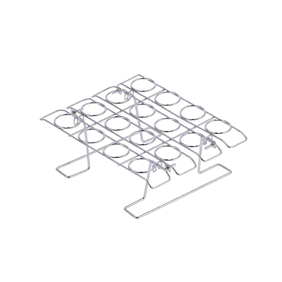 Cupcake Cone Baking Rack, Ice Cone Baking Rack 16 Cavity Ice Cone Holder Stand Metal Waffle Cones Holder Cream 6032874963956
