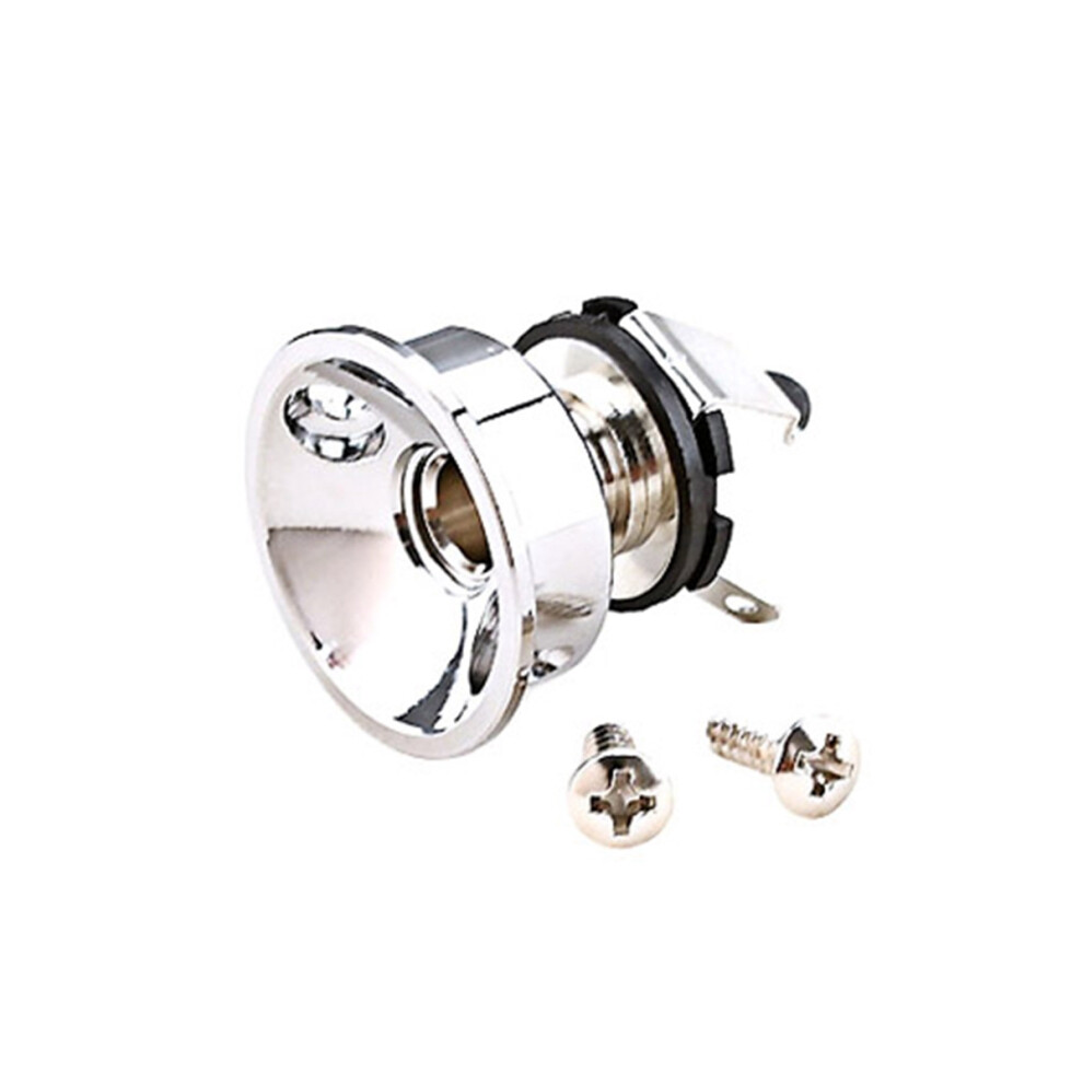 6.35Mm 1/4Inch Guitar Jack Stereo Output Socket For Telecaster Electric Guitar Parts 4712087716175