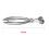 2 PCS Silver Metal  Pitter Olive Pit Easy Remover Hand Removal Core Tool Kitchen Fruit Vegetable Corers Pitter 6